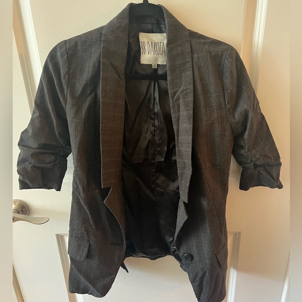 Plaid BB Dakota Blazer